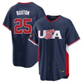 BIPIHUC M.Twins #25 Byron Buxton Player Navy USA 2026 World Classic Limited Home Stitched Jerseys