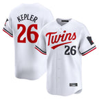 BIPIHUC M.Twins #26 Max Kepler Player White Home Limited Stitched Jerseys