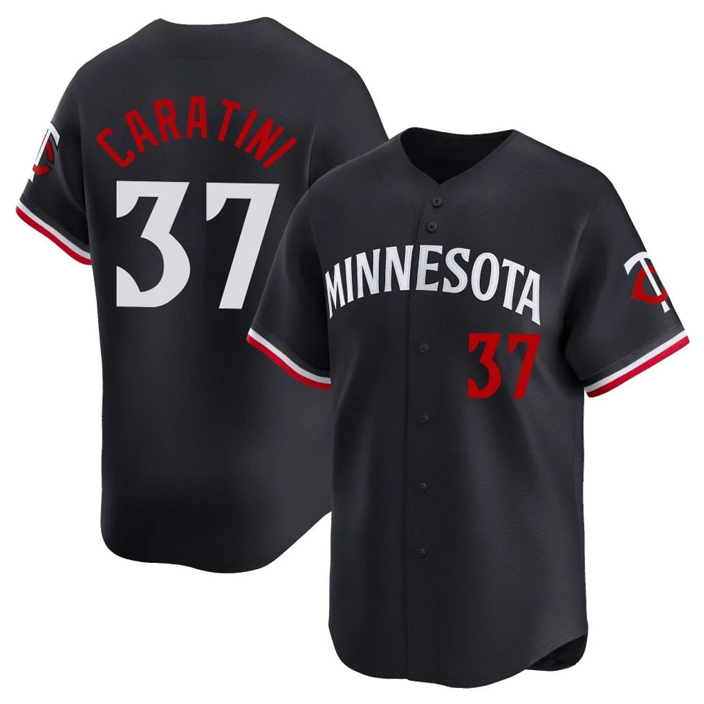 BIPIHUC M.Twins #37 Victor Caratini Player Navy Home Limited Stitched Jerseys