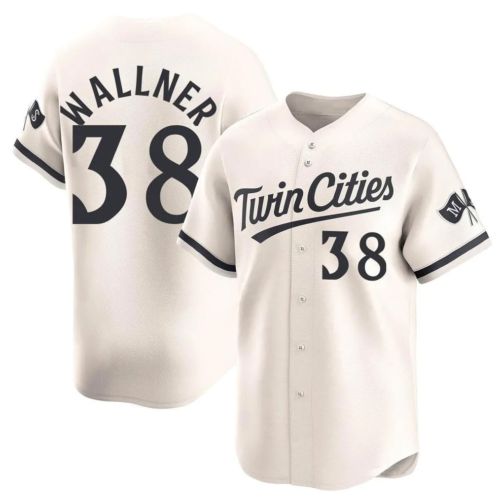 BIPIHUC M.Twins #38 Matt Wallner Player Cream Home Limited Stitched Jerseys