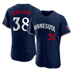 BIPIHUC M.Twins #38 Matt Wallner Player Navy Replica Home Limited Elite Stitched Jerseys