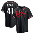 BIPIHUC M.Twins #41 Joe Ryan Player Black Fashion Out Home Limited Stitched Jerseys
