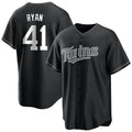 BIPIHUC M.Twins #41 Joe Ryan Player Black Home Game Stitched Jerseys