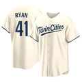 BIPIHUC M.Twins #41 Joe Ryan Player Cream Game Limited Home Stitched Jerseys