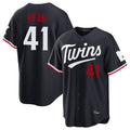 BIPIHUC M.Twins #41 Joe Ryan Player Navy Home Game Stitched Jerseys