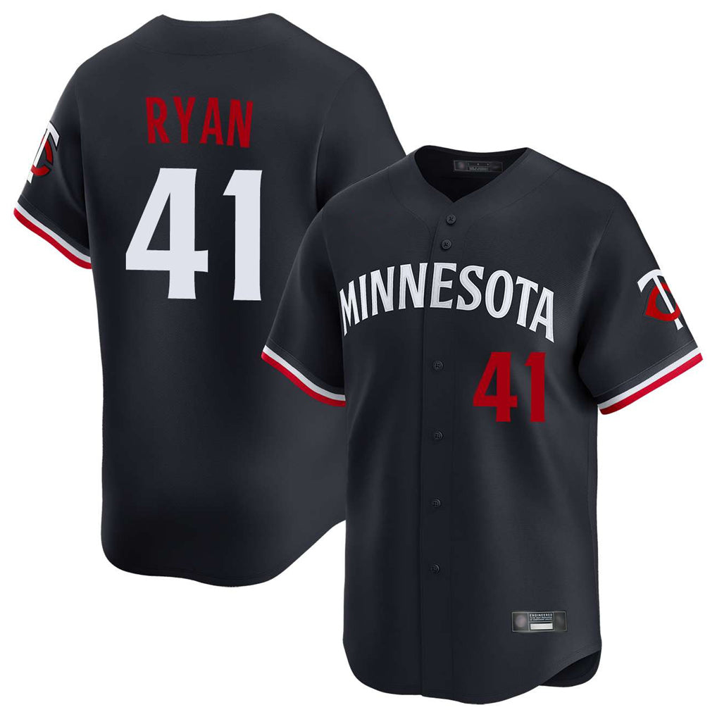 BIPIHUC M.Twins #41 Joe Ryan Player Navy Home Limited Stitched Jerseys