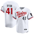 BIPIHUC M.Twins #41 Joe Ryan Player White Home Limited Stitched Jerseys