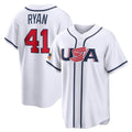 BIPIHUC M.Twins #41 Joe Ryan Player White USA 2026 World Classic Limited Home Stitched Jerseys