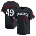 BIPIHUC M.Twins #49 Pablo Lopez Player Navy Home Limited Stitched Jerseys