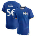 BIPIHUC M.Twins #56 Josh Bell Player Royal City Connect Limited Elite Home Stitched Jerseys