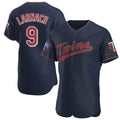 BIPIHUC M.Twins #9 Trevor Larnach Player Navy 60th Home Limited Elite Stitched Jerseys