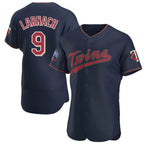 BIPIHUC M.Twins #9 Trevor Larnach Player Navy 60th Home Limited Elite Stitched Jerseys