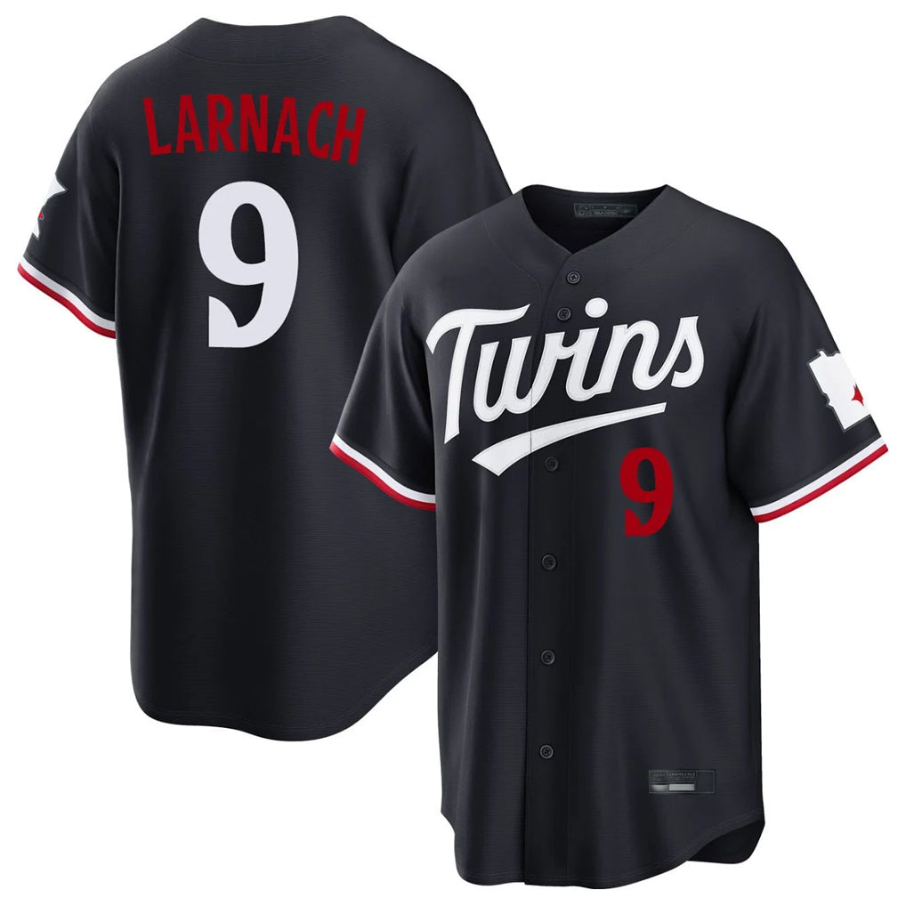 BIPIHUC M.Twins #9 Trevor Larnach Player Navy Home Game Stitched Jerseys