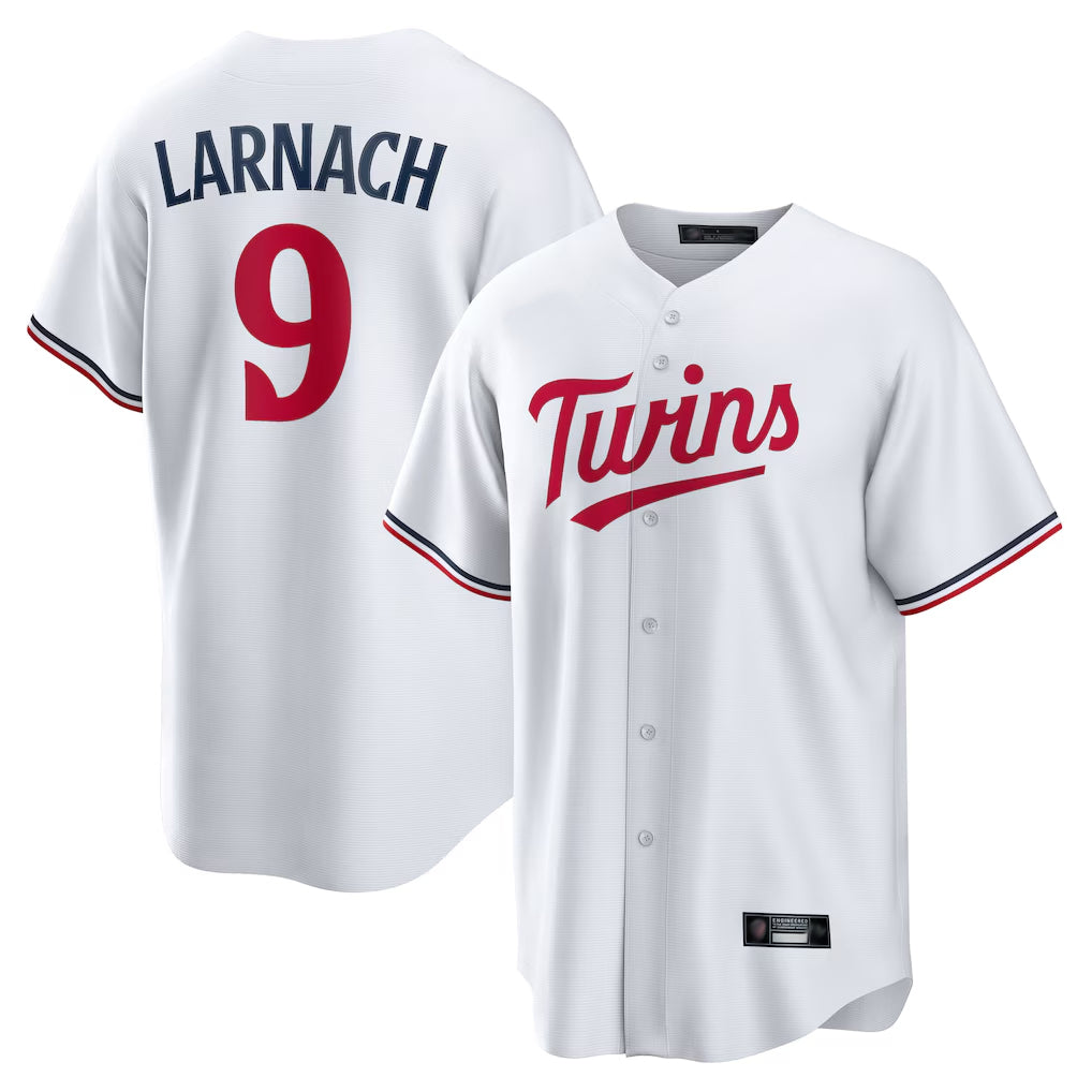 BIPIHUC M.Twins #9 Trevor Larnach Player White Home Game Stitched Jerseys
