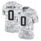 BIPIHUC MN.Vikings #0 Ivan Pace Jr. Player Arctic Camo Salute To Service Limited Game Stitched Jerseys