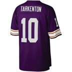 BIPIHUC MN.Vikings #10 Fran Tarkenton Mitchell & Ness Purple Legacy Replica Jersey