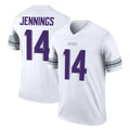 BIPIHUC MN.Vikings #14 Jauan Jennings Player White Alternate Legend Home Game Stitched Jerseys
