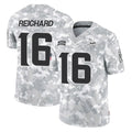 BIPIHUC MN.Vikings #16 Will Reichard Player Arctic Camo Salute To Service Limited Game Stitched Jerseys