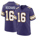 BIPIHUC MN.Vikings #16 Will Reichard Player Purple Classic Home Game Stitched Jerseys