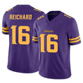 BIPIHUC MN.Vikings #16 Will Reichard Player Purple Limited Alternate Vapor F.U.S.E. Home Game Stitched Jerseys