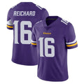 BIPIHUC MN.Vikings #16 Will Reichard Player Purple Limited Vapor Untouchable Home Game Stitched Jerseys