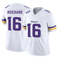 BIPIHUC MN.Vikings #16 Will Reichard Player White Limited Vapor F.U.S.E. Home Game Stitched Jerseys