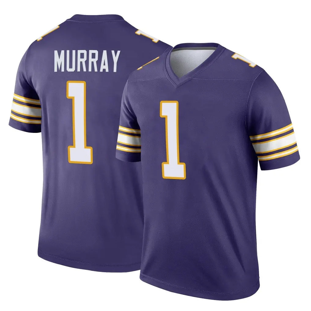 BIPIHUC MN.Vikings #1 Kyler Murray Player Purple Limited Classic Home Game Stitched Jerseys
