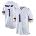 BIPIHUC MN.Vikings #1 Kyler Murray Player White Home Game Stitched Jerseys