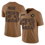 BIPIHUC MN.Vikings #23 James Pierre Player Brown Salute To Service Limited Stitched Jerseys