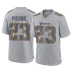 BIPIHUC MN.Vikings #23 James Pierre Player Gray Atmosphere Fashion Home Game Stitched Jerseys