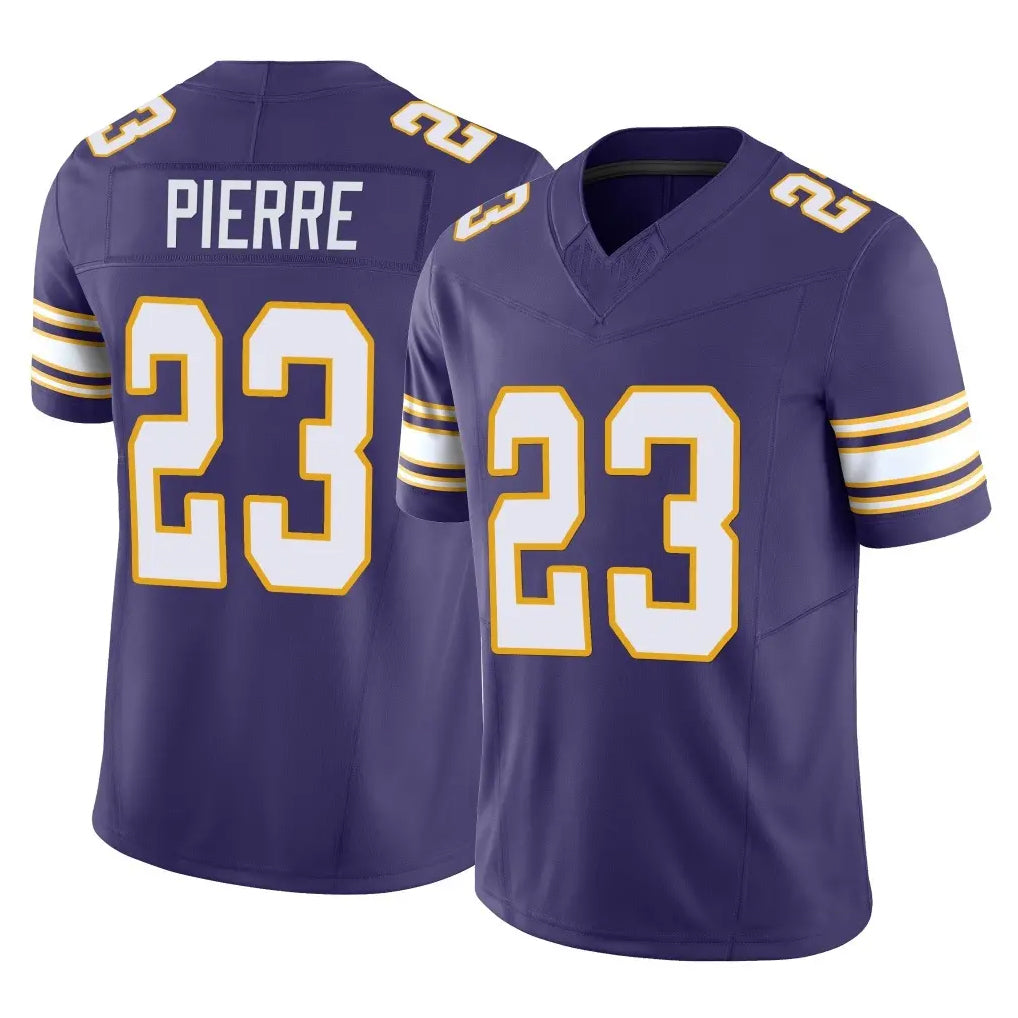 BIPIHUC MN.Vikings #23 James Pierre Player Purple Limited Classic Vapor F.U.S.E. Home Game Stitched Jerseys