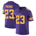 BIPIHUC MN.Vikings #23 James Pierre Player Purple Limited Color Rush Home Game Stitched Jerseys