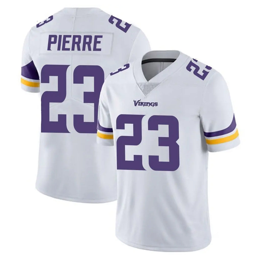 BIPIHUC MN.Vikings #23 James Pierre Player White Limited Vapor Untouchable Home Game Stitched Jerseys