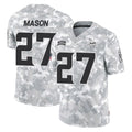 BIPIHUC MN.Vikings #27 Jordan Mason Player Arctic Camo Salute To Service Limited Game Stitched Jerseys