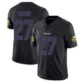 BIPIHUC MN.Vikings #27 Jordan Mason Player Black Impact LImited Home Game Stitched Jerseys