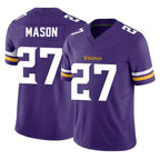 BIPIHUC MN.Vikings #27 Jordan Mason Player Purple Limited Vapor F.U.S.E. Home Game Stitched Jerseys