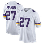 BIPIHUC MN.Vikings #27 Jordan Mason Player White Home Game Stitched Jerseys