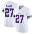 BIPIHUC MN.Vikings #27 Jordan Mason Player White Limited Alternate Vapor F.U.S.E. Home Game Stitched Jerseys