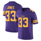 BIPIHUC MN.Vikings #33 Aaron Jones Sr. Player Purple Limited Color Rush Home Game Stitched Jerseys
