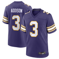 BIPIHUC MN.Vikings #3 Jordan Addison Purple Classic Player Game American Stitched Jerseys