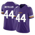 BIPIHUC MN.Vikings #44 Josh Metellus Player Purple Limited Vapor F.U.S.E. Home Game Stitched Jerseys