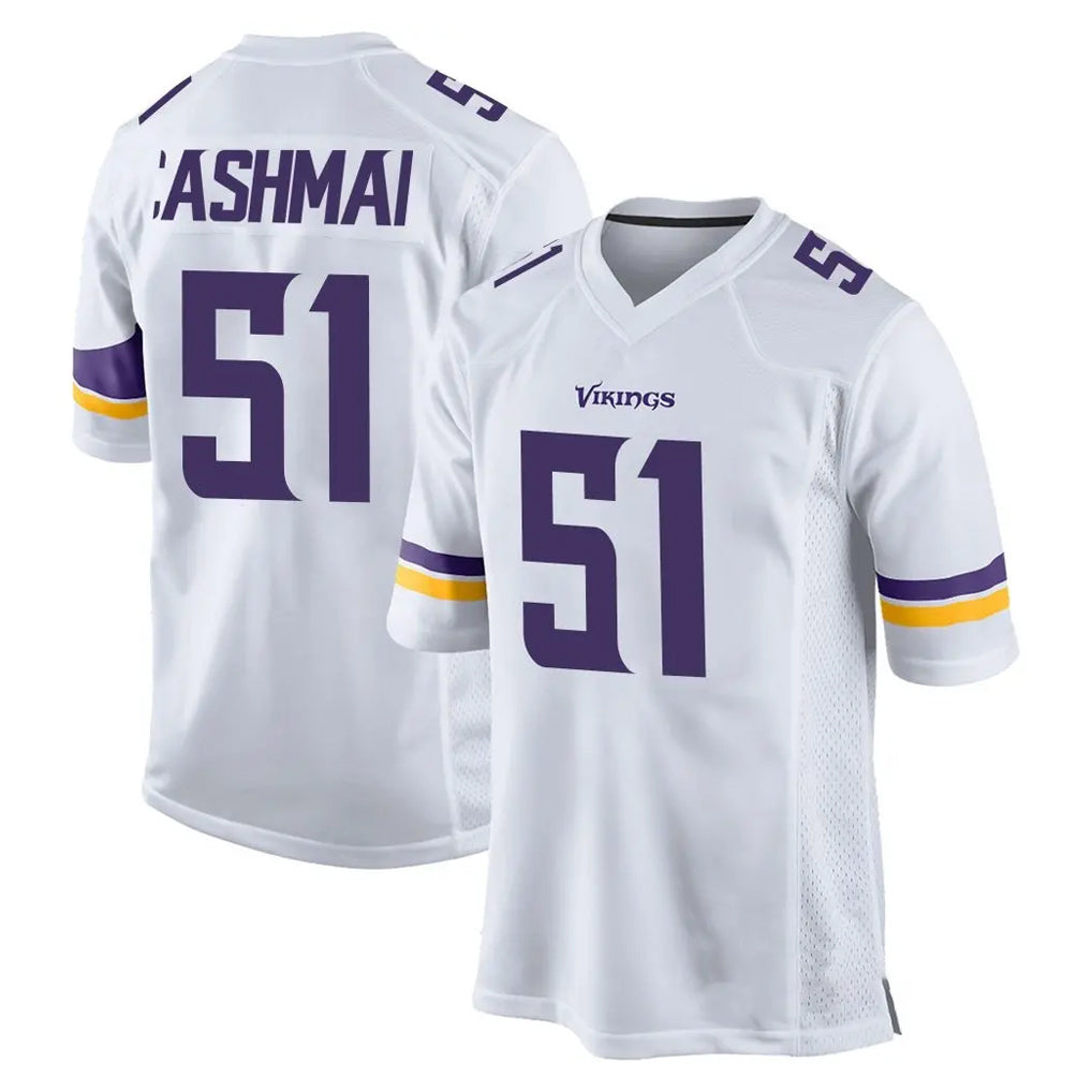 BIPIHUC MN.Vikings #51 Blake Cashman Player White Home Game Stitched Jerseys
