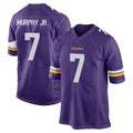 BIPIHUC MN.Vikings #7 Byron Murphy Jr. Player Purple Home Game Stitched Jerseys