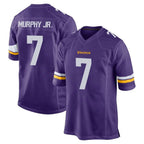 BIPIHUC MN.Vikings #7 Byron Murphy Jr. Player Purple Home Game Stitched Jerseys