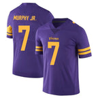 BIPIHUC MN.Vikings #7 Byron Murphy Jr. Player Purple Limited Color Rush Home Game Stitched Jerseys