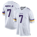 BIPIHUC MN.Vikings #7 Byron Murphy Jr. Player White Home Game Stitched Jerseys