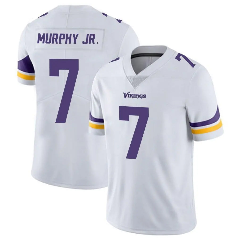 BIPIHUC MN.Vikings #7 Byron Murphy Jr. Player White Limited Vapor Untouchable Home Game Stitched Jerseys