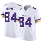 BIPIHUC MN.Vikings #84 Josh Oliver Player White Limited Vapor Untouchable Home Game Stitched Jerseys