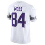 BIPIHUC MN.Vikings #84 Randy Moss White Alternate Retired Player Game Stitched Jerseys