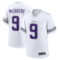 BIPIHUC MN.Vikings #9 J.J. McCarthy White Alternate Game Player American Stitched Jerseys